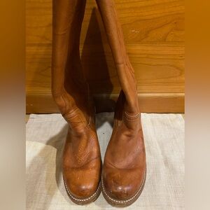 Frye Campus Boots. Brown